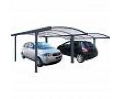 Carport double cintré 5x3 m