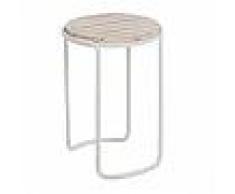 Sellette Bois blanchi - ROXANE - L 42 x l 46 x H 61
