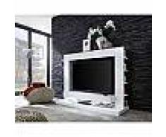 Ensemble de meuble TV blanc design ALEXIA