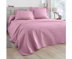 Couvre-lit matelassé - rose