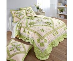 Couvre-lit patchwork - vert