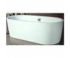 aqua Baignoire Ilot ovale monobloc Oleron