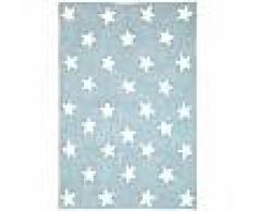 Tapis lavables pour enfants Bambini Stars Bleu 120x180 cm - Tapis lavable pour chambre d'enfants/bébé