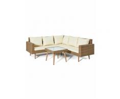 Bonprix - Salon de jardin lounge Bea (Ens. 3 pces.) marron pour maison