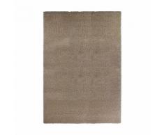 Tapis à poils longs taupe - Plusieurs tailles