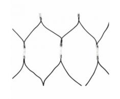Showtec LED Rubber Net Light rideau lumineux avec 176 LED (blanc chaud)