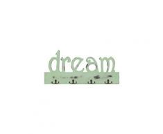 Icaverne - porte-manteaux et porte-chapeaux splendide porte-manteau mural dream 50x23 cm
