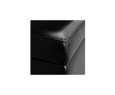 Icaverne - bancs coffres inedit banc long de rangement bois noir