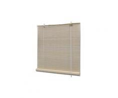 Habillages de fenêtre ensemble khartoum store enrouleur bambou naturel 80 x 160 cm