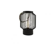Déco lumineuse filaire lampion - 19.2x14.2x14.2 cm - pegane -