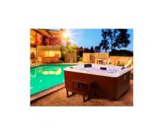 Spa 4 personnes lula ii blanc - 16 jets - l210 x l152 x h78 cm