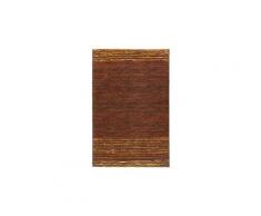 Tapis coimbra 172 marron 200x200cm carré - 100% laine