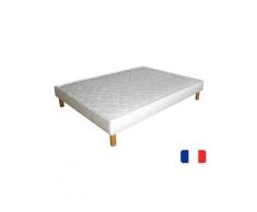 Sommier tapissier cuvette à ressorts 160x200