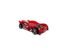 Lit enfant voiture "night speeder" rouge