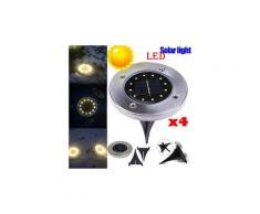 Led solaire buried lumière sous la lampe au sol extérieur chemin garden way platelage s793