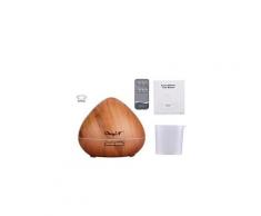 550ml diffuseur d'arôme,7 trous diffuseur d'huile essentielle / humidificateur ultrasonique - 7 couleurs+3 réglages de minuterie-pour bébé chambre/spa