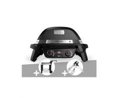 Barbecue électrique weber pulse 2000 + chariot + kit ustensile