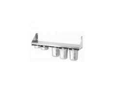 Etagère épices, 5x1/6gn - inox - 389100