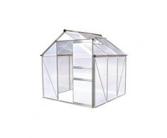 Serre jardin polycarbonate hortensia 3,65m²