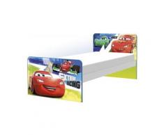 Lit enfant en bois motif disney cars - dim : h.80 x l.183,5 x p.99,8cm - pegane -