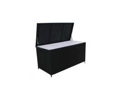 COFFRE DE JARDIN EN RESINE TRESSEE VICTOR XL - ATL