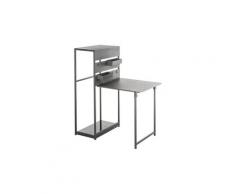 Table de balcon repliable fira - 3 personnes - gris graphite