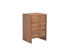 Table de nuit chevet commode armoire meuble chambre 40 x 35 x 60 cm bois de sapin massif helloshop26 1402147