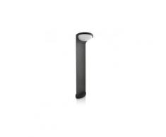 Borne led solaire dusk ip44 h84 cm - anthracite
