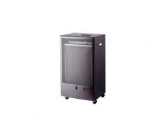 Chauffage à gaz à sur 4 roues 3400w noir - chauffage d’appoint maison et bureau