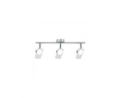 Projecteur led window - 3000k - 3x5w - 3x319lm - chrome - 3 sources