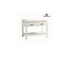 Tabouret de bar bois mindi (80 x 40 x 55 cm) - collection franklin by craftenwood