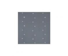 Icaverne guirlande lumineuse d'exterieur rideau lumineux 182 led 5 mm - blanc froid - contrôleur 7 jeux de lumiere + 1 fixe - l 300 x h 152 cm