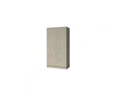 Armoire enfant 2 portes en bois frêne clair - ar4024