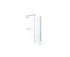 Admirable pare de douche, pare baignoire 100x200x150cm rectangulaire