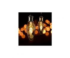 Ampoule - ampoule led - ampoule halogene lot de 5 ampoules filament led e27 bougie 2,5 w équivalence 15 w xq1705