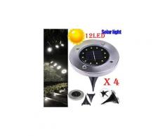 Led solaire buried lumière sous la lampe au sol extérieur chemin garden way platelage s789