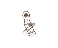 Splendide chaise de salle à manger, de cuisine, de salon exterieur en fer islamabad