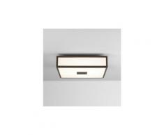 Plafonnier carré mashiko led ii 300 ip44 salle de bain - bronze