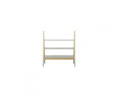 Etagère enfant design en pin vert sauge jaya