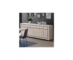 Enfilade 225 cm couleur bois naturel euphoria