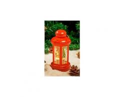 Icaverne lampion de deco de fete - lanterne de fete lanterne eau lumineuse et paillettes tourbillonnantes led - h 20 x ø 9,2 cm - blanc chaud