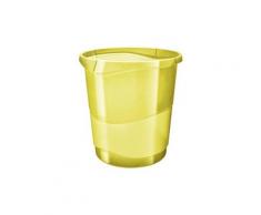 Esselte corbeille à papier colour'ice, 15 litres, abricot
