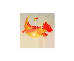 Lampe suspension chambre d'enfant dragon