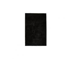 Tapis à poils longs 80 x 150 cm noir