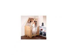 Sauna infrarouge compact en bois, 760 w