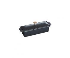 1313025 - terrine rectangulaire fonte 30x11cm noir