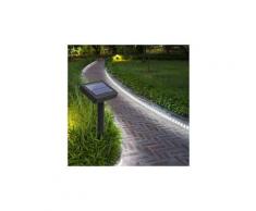 Balise strip led solaire - 3m blanc -