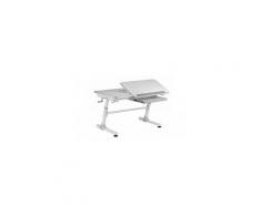 Vipack bureau enfant comfortline ergonomique r glable gris