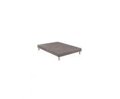 Pls literie sommier tapissier aloe confort ferme 15 cm 140x200