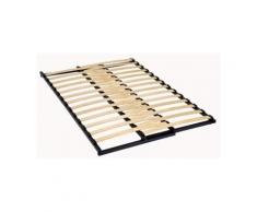 Sommier cadre extensible 27 lattes, 53mm-unique - unique